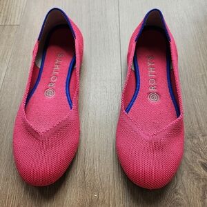 Rothy's - The Flat - Hot Pink - Size 8